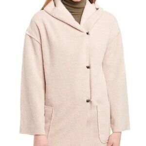 Max Studio Teddy Coat size M cream color